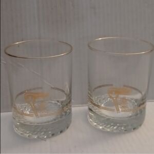 4/$80 Calgary Winter Olympic Glasses - Set Of 2 (1988)